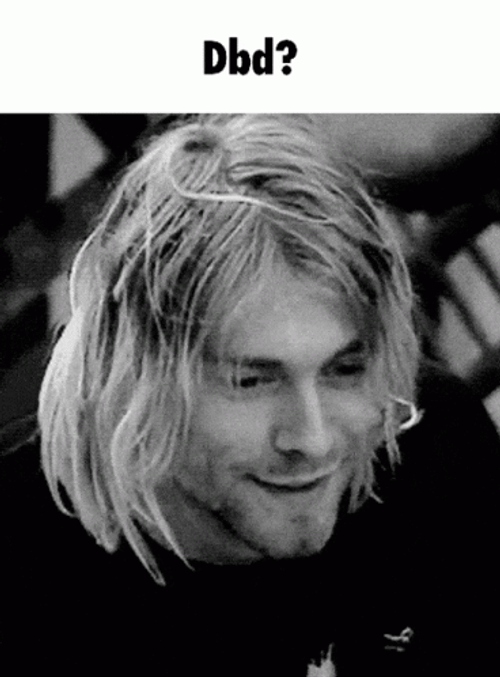 Kurt Cobain Smoking Smile GIF