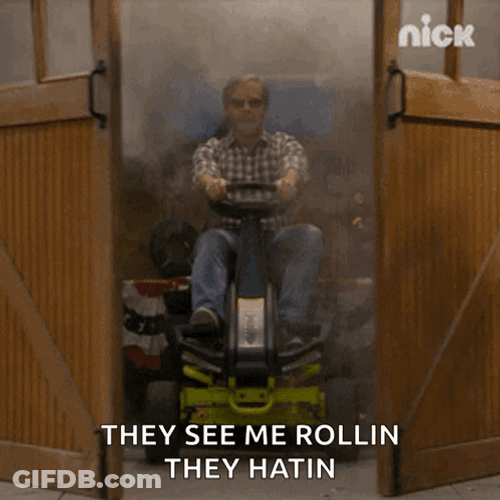 Kurt Ela Golf Car They See Me Rollin GIF