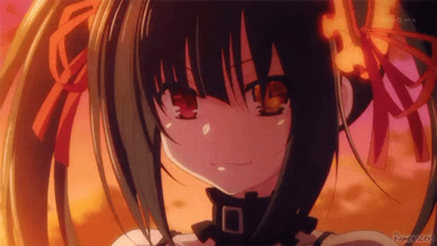 Kurumi Tokisaki Clock Eye GIF