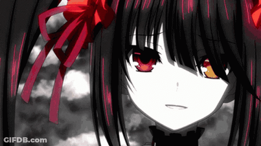 Kurumi Tokisaki Evil Expression GIF
