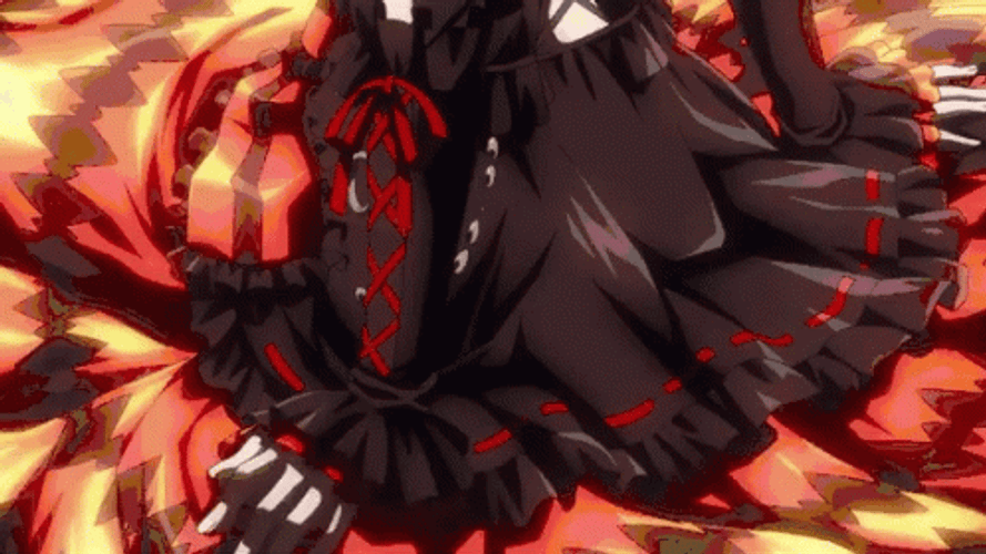 Kurumi Tokisaki Opening Her Eyes GIF