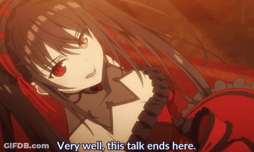 Kurumi Tokisaki Ready To Shoot GIF