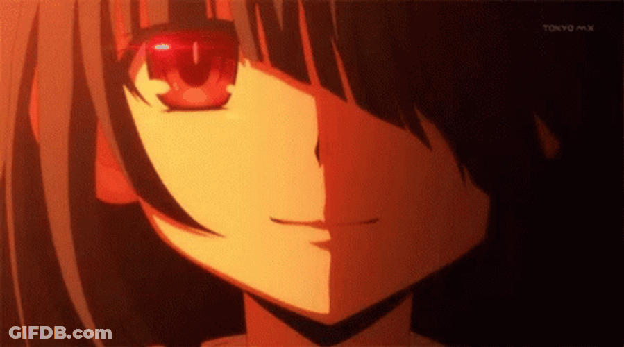 Kurumi Tokisaki Speaking In The Dark GIF