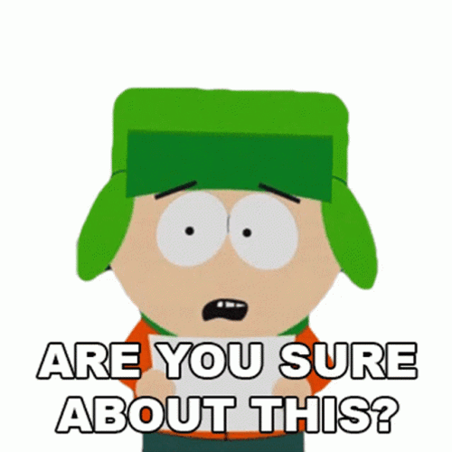 Kyle Broflovski Are You Sure About That GIF
