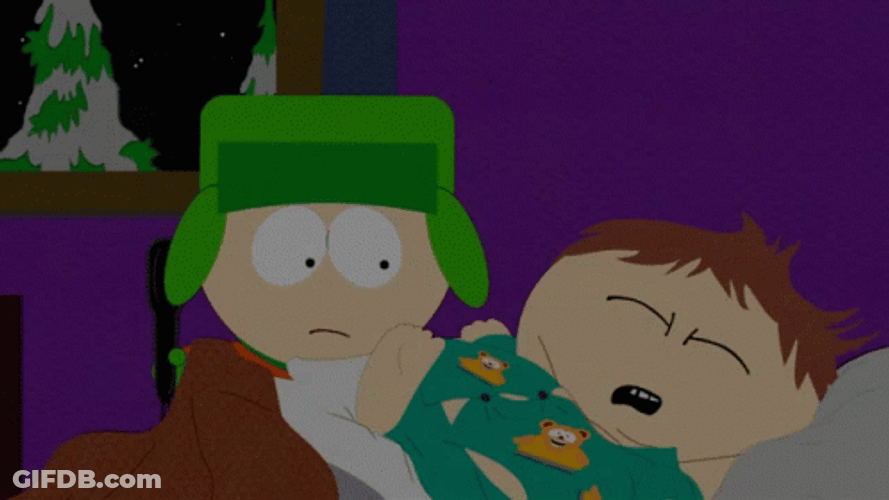 Kyle Broflovski Wake Up Eric Cartman GIF