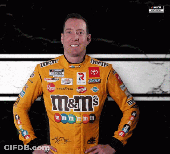 Kyle Busch I Know Right GIF