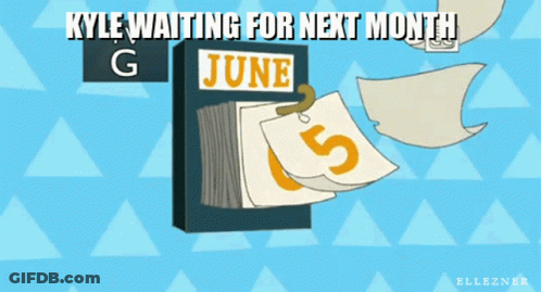 Kyle Ellezner Waiting For June 5 GIF