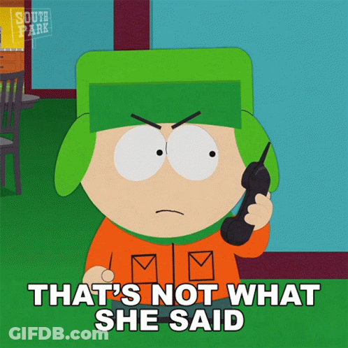 Kyle From South Park Talking On Cell Phone GIF