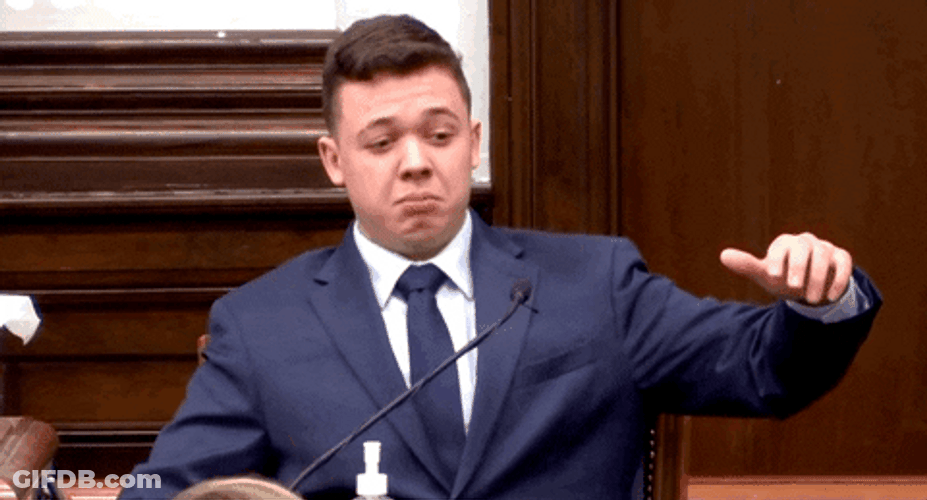 Kyle Howard Rittenhouse Sob Crying In The Court GIF