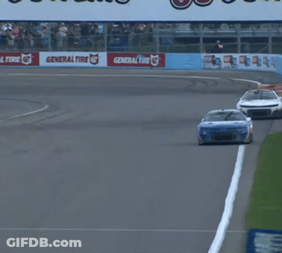 Kyle Larson First Place GIF