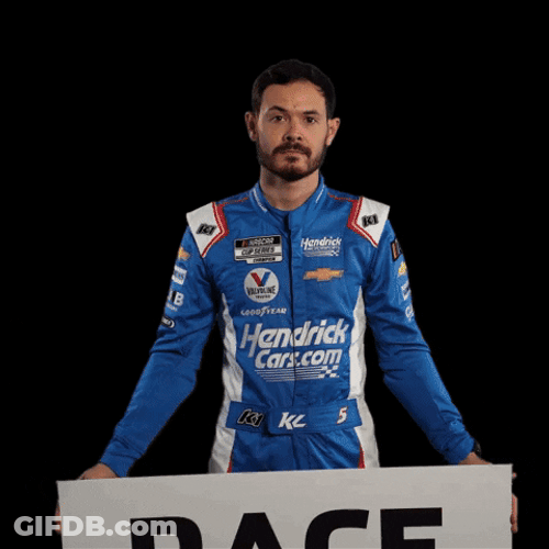 Kyle Larson Race Week GIF