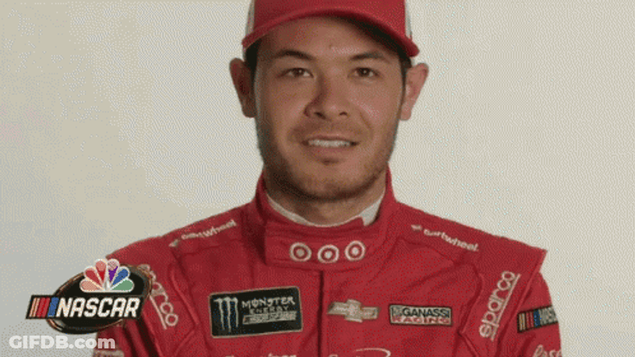 Kyle Larson Rolling Eyes GIF