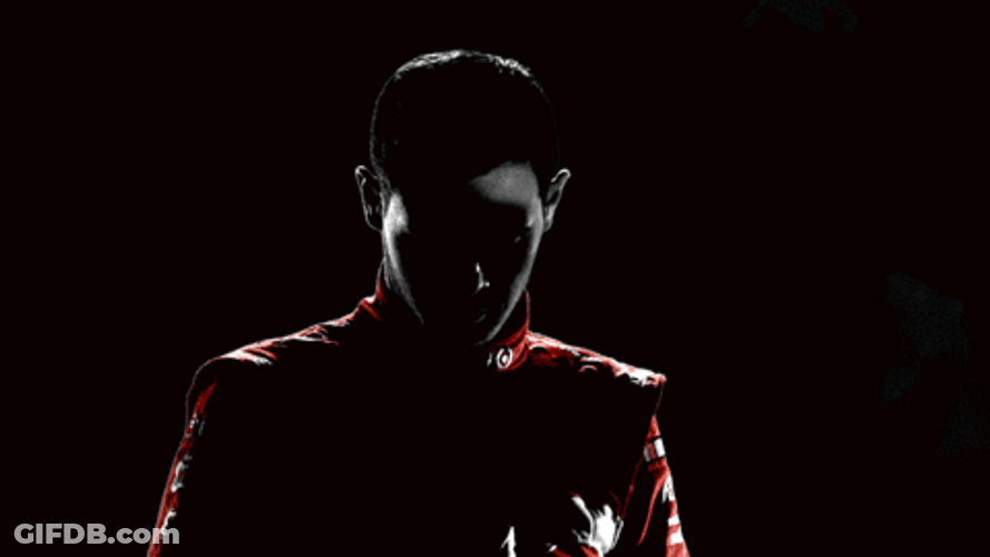 Kyle Larson Thunder Background GIF