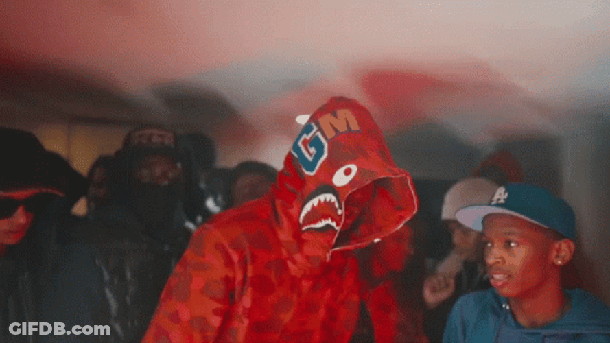 Kyle Richh Holding Gun GIF