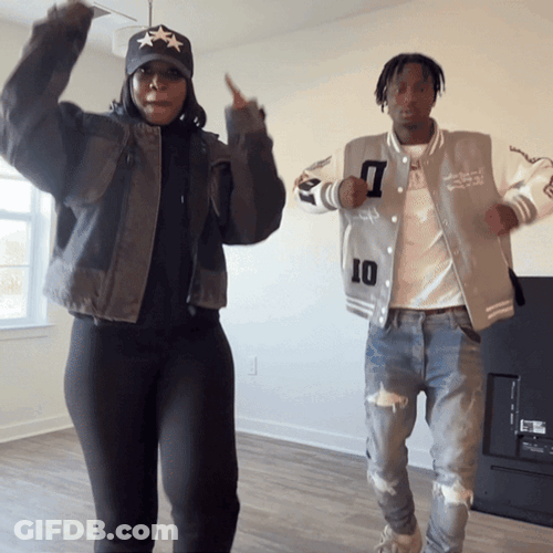 Kyle Richh Run Up On Me Dance GIF