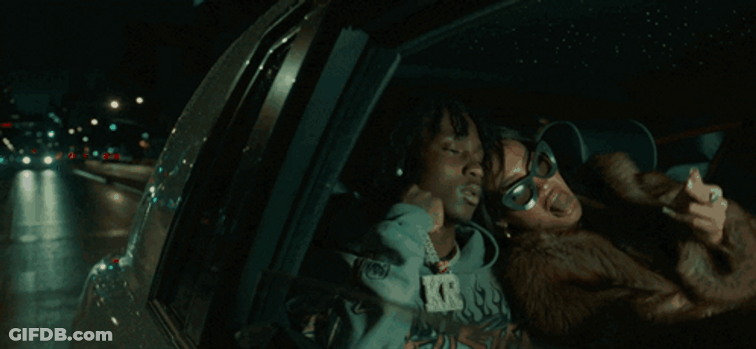 Kyle Richh With His Girlfriend GIF