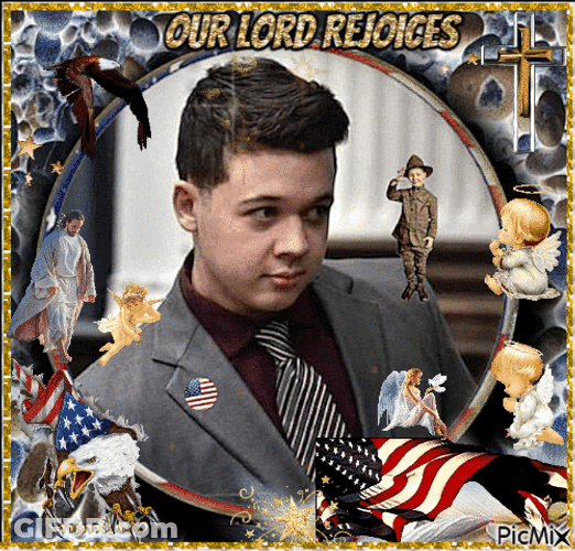 Kyle Rittenhouse Our Lord Rejoices GIF