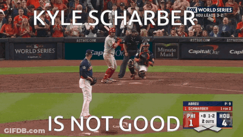 Kyle Schaber Not Good On Fox World Series GIF