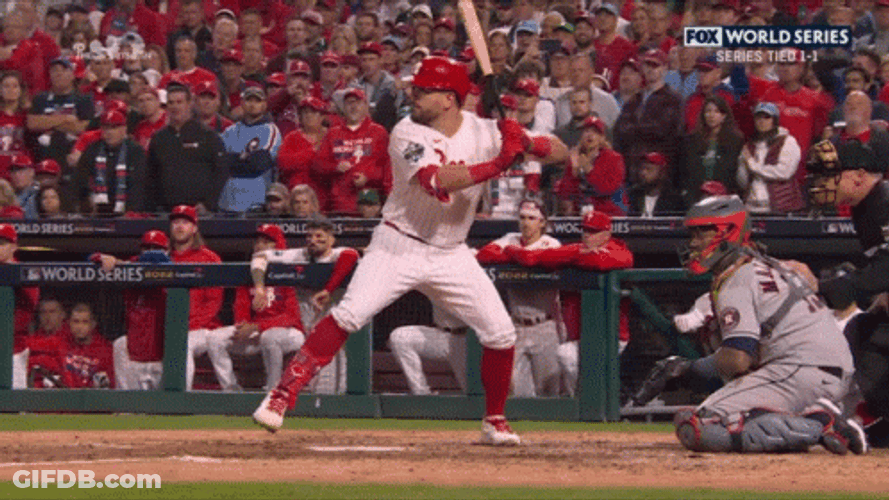 Kyle Schwarber Amazing Home Run GIF