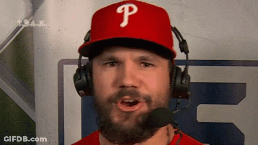 Kyle Schwarber Interview GIF