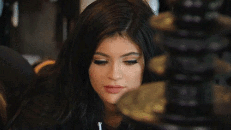 Kylie Jenner Side Eye GIF