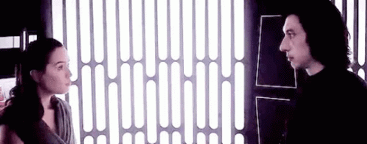 Kylo Ren Rey Skywalker Star Wars Slow Walk GIF
