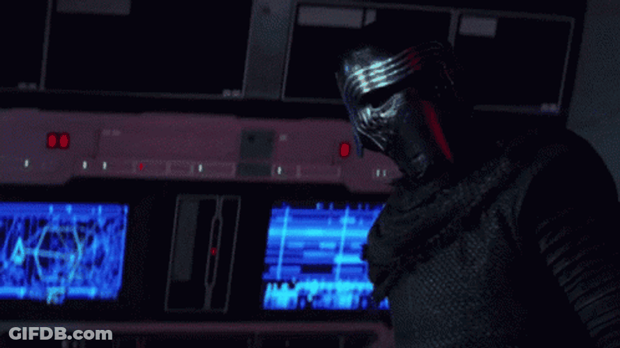 Kylo Ren Star Wars Fight Scene GIF
