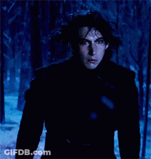 Kylo Ren Star Wars Scream GIF