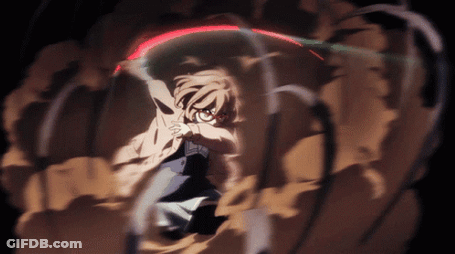 Kyokai No Kanata Anime Fighting GIF