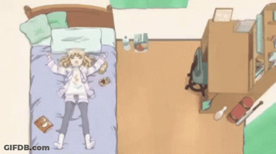 Kyoko Toshino Fall Out GIF