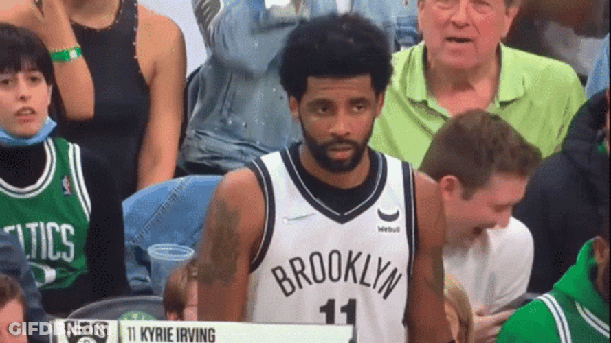 Kyrie Irving Brooklyn Nets Funny Face GIF