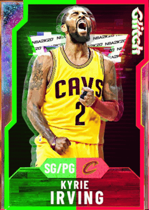 Kyrie Irving Cleveland Cavaliers Card GIF