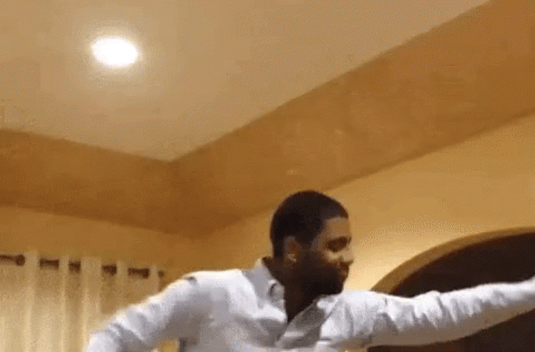 Kyrie Irving NBA Player Dance Moves GIF