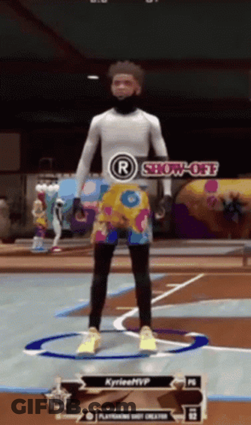 Kyrie Mvp In Computer Games GIF