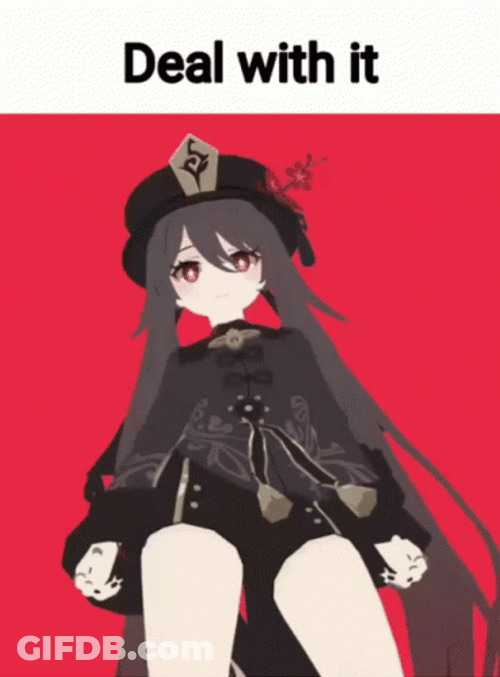 L Dance Deal With It GIF