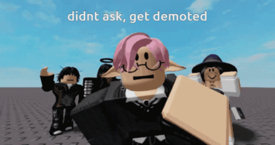 L Dance Didn't Ask Get Demoted GIF