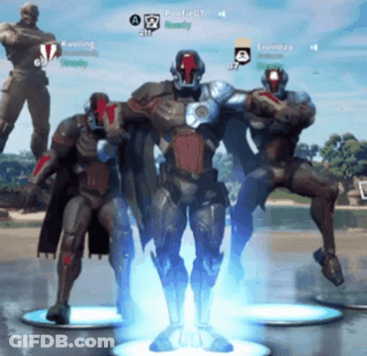 L Dance Fortnite Foundation GIF