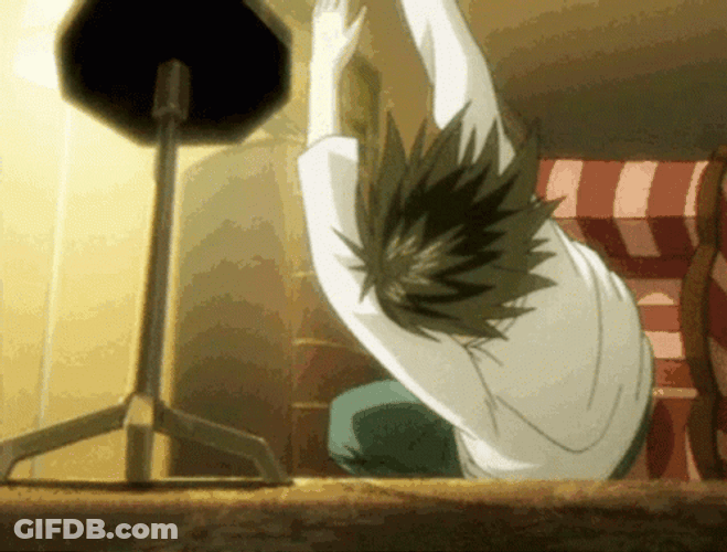 L Death Note GIF
