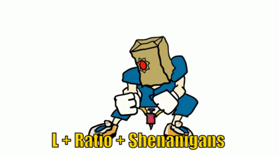 L Ratio Shenanigans GIF