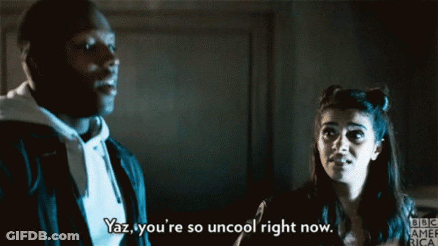 L7 Weenie Doctor Who Ryan Sinclair GIF
