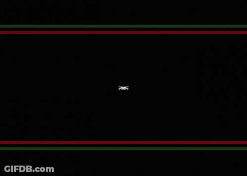 La Blanca Cartel Crossed Guns GIF