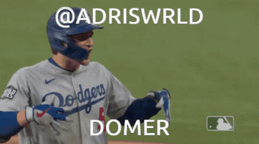 LA Dodgers Corey Seager Domer GIF