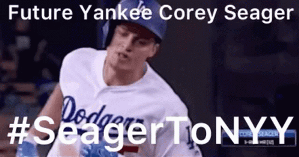 LA Dodgers Corey Seager Future Yankee GIF