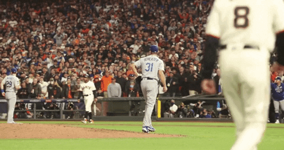 LA Dodgers Max Scherzer Win GIF