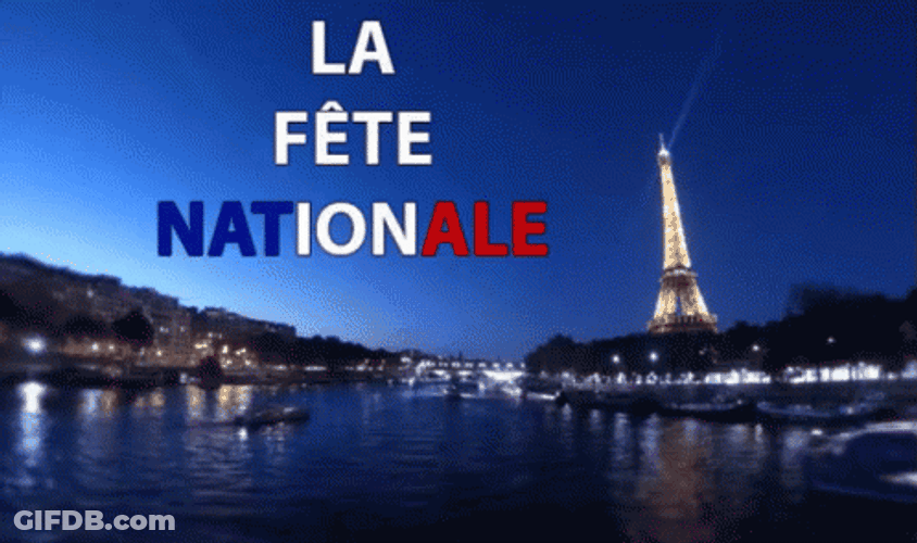 La Fete Nationale Bastille Day GIF