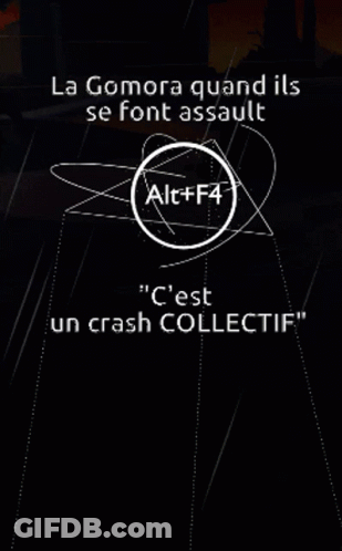 La Gomora Assault Words GIF