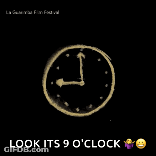 La Guarimba Film Festival Clock Poster GIF