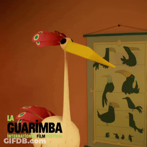 La Guarimba Film Festival Peacock Poster GIF