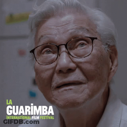 La Guarimba Film Festival Poster Older Man With Glasses GIF