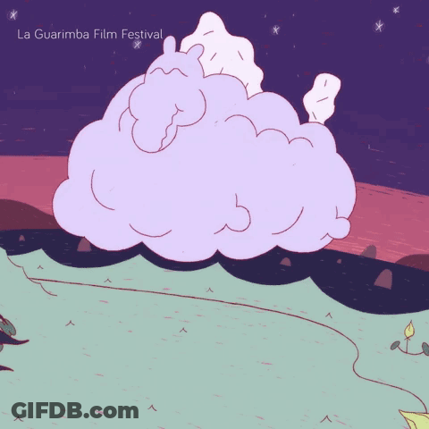 La Guarimba Film Festival Poster With Cloud GIF